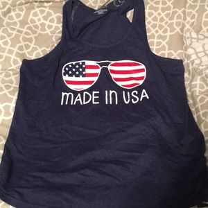 NWOT Made in the USA tank